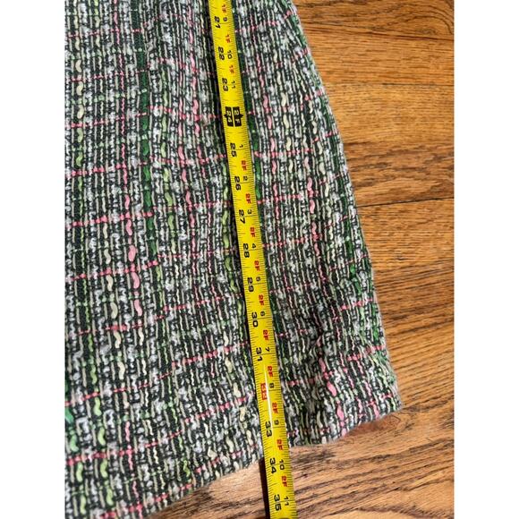 Vintage 90’s Y2K Tweed Boucle Jacket Size 6 True Meaning Floral Coat Boho Hippie - Picture 7 of 10